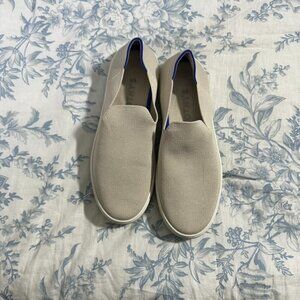 Rothy's Women's Sand Original Slip-on Sneaker Shoes Round Toe Comfort Size 9.5